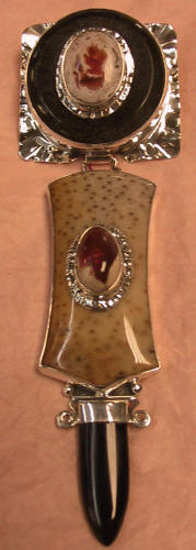 A pendant by David Godinez, jeweler, San Miguel de Allende
