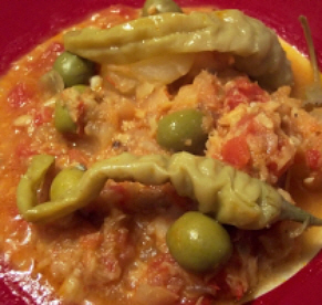 A traditional Mexican bacalao recipe prepared for Christmas