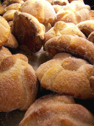 Mexican Pan de Muerto for Day of the Dead, San Miguel de Allende