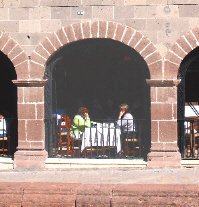 Leisurely lunch in San Miguel