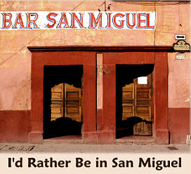 Bar/cantina in San Miguel de Allende
