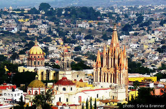 San Miguel de Allende View with Parroquia