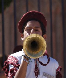 Trumpeter in a Marching Band, San Miguel de Allende